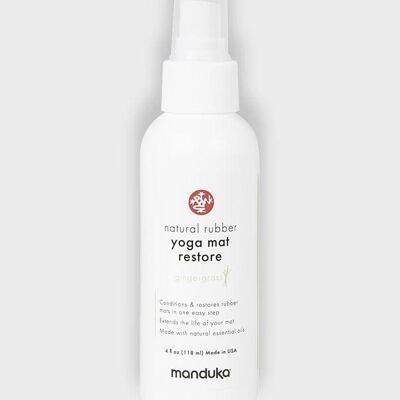 Manduka Detergente per il lavaggio dei tappetini da yoga in gomma naturale Restore - 4 once (118 ml)