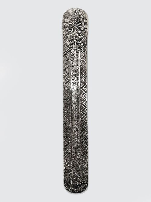 Namaste Metal Embossed Incense Holder - Sun