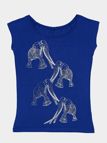 Emma Nissim Natural Organic T-Shirt Femme - Elephant Tuskers 5