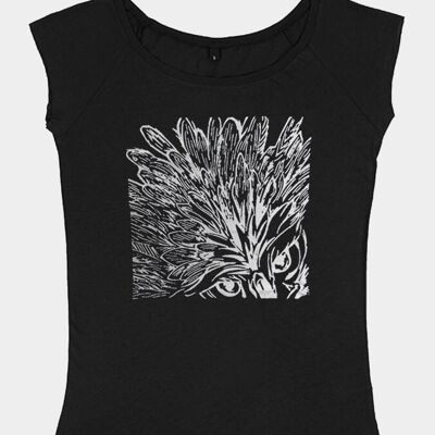 Emma Nissim T-Shirt Top für Frauen aus natürlichem Bio-Baumwolle - Adler