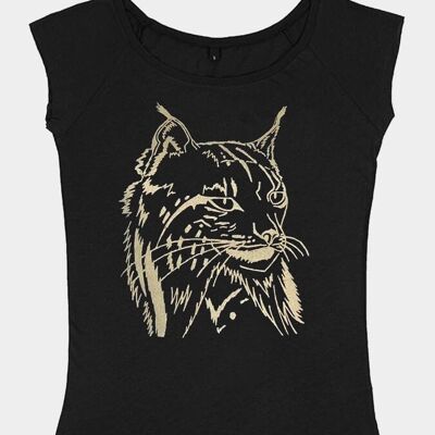 T-shirt da donna Emma Nissim Natural Organic - Lynx
