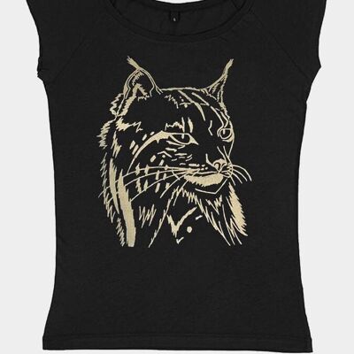 T-Shirt Femme Naturel Bio Emma Nissim - Lynx