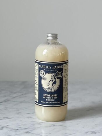 Marius Fabre Marseille Foap Flakes Lessive Liquide 1L 3