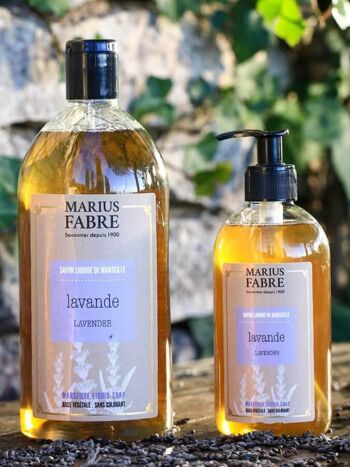 Marius Fabre Savon Liquide Parfumé à l'Huile d'Olive 1L 5