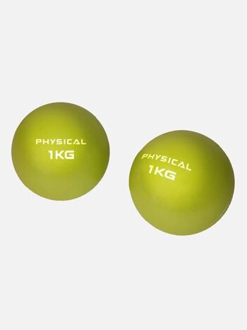 Balles de Pilates lestées souples et physiques 3