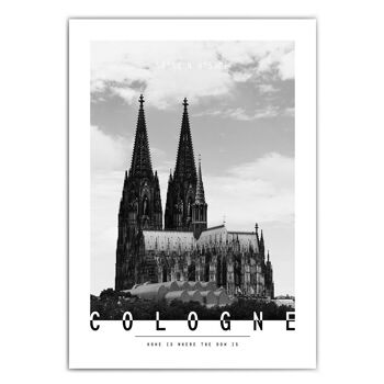 Cologne - Photo de la cathédrale de Cologne 1