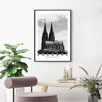 Cologne - Photo de la cathédrale de Cologne 3