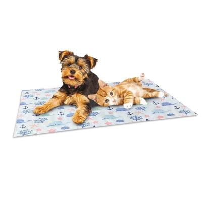 Tapis rafraîchissant pour chien - Breeze Whales