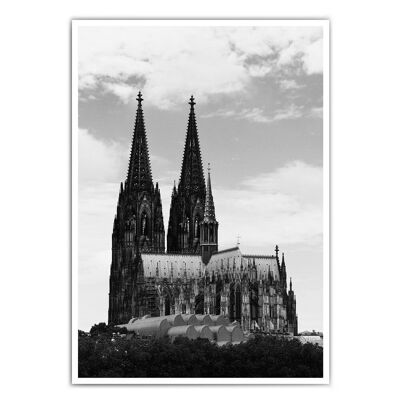Affiche Cathédrale de Cologne - Décoration murale