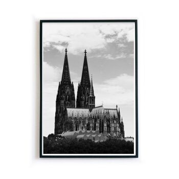 Affiche Cathédrale de Cologne - Décoration murale 2