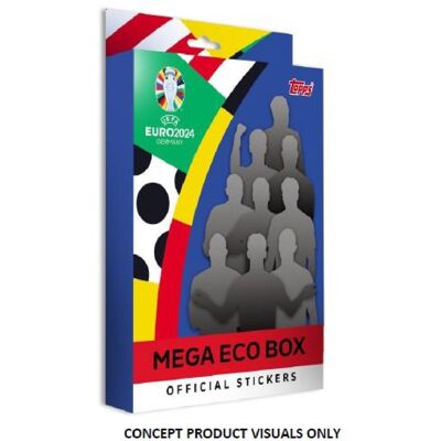 Euro 2024 Stickers Mega Eco Box