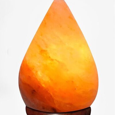 Lampada di sale dell'Himalaya realizzata a goccia da Yoga Studio