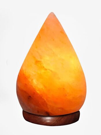 Lampe de sel de l'Himalaya en forme de larme de Yoga Studio 1