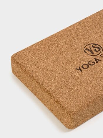 Yoga Studio Le bloc de yoga plat en liège confortable 4