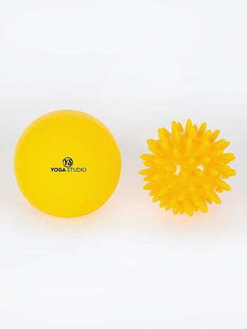 Yoga Studio Trigger Point Balle de massage et ensemble de boules Spikey 1