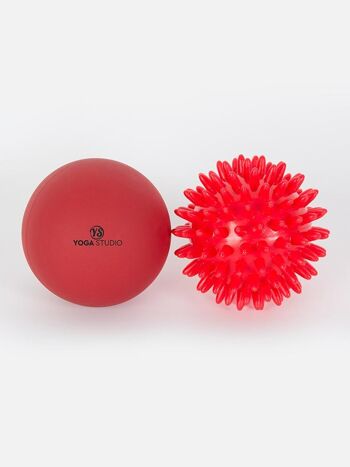 Yoga Studio Trigger Point Balle de massage et ensemble de boules Spikey 3