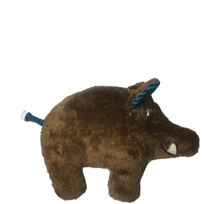 Organic/eco cuddly toy "wild boar", 100% organic cotton/GOTS