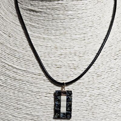 Caritila Gray and Picasso Gray Necklace