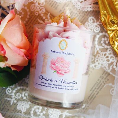 Gourmet candle - Promenade à Versailles peony scent