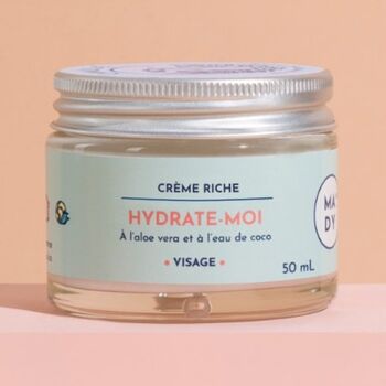 Crème visage BIO vegan hydratante pour peau grasse, mixte ou sèche 16