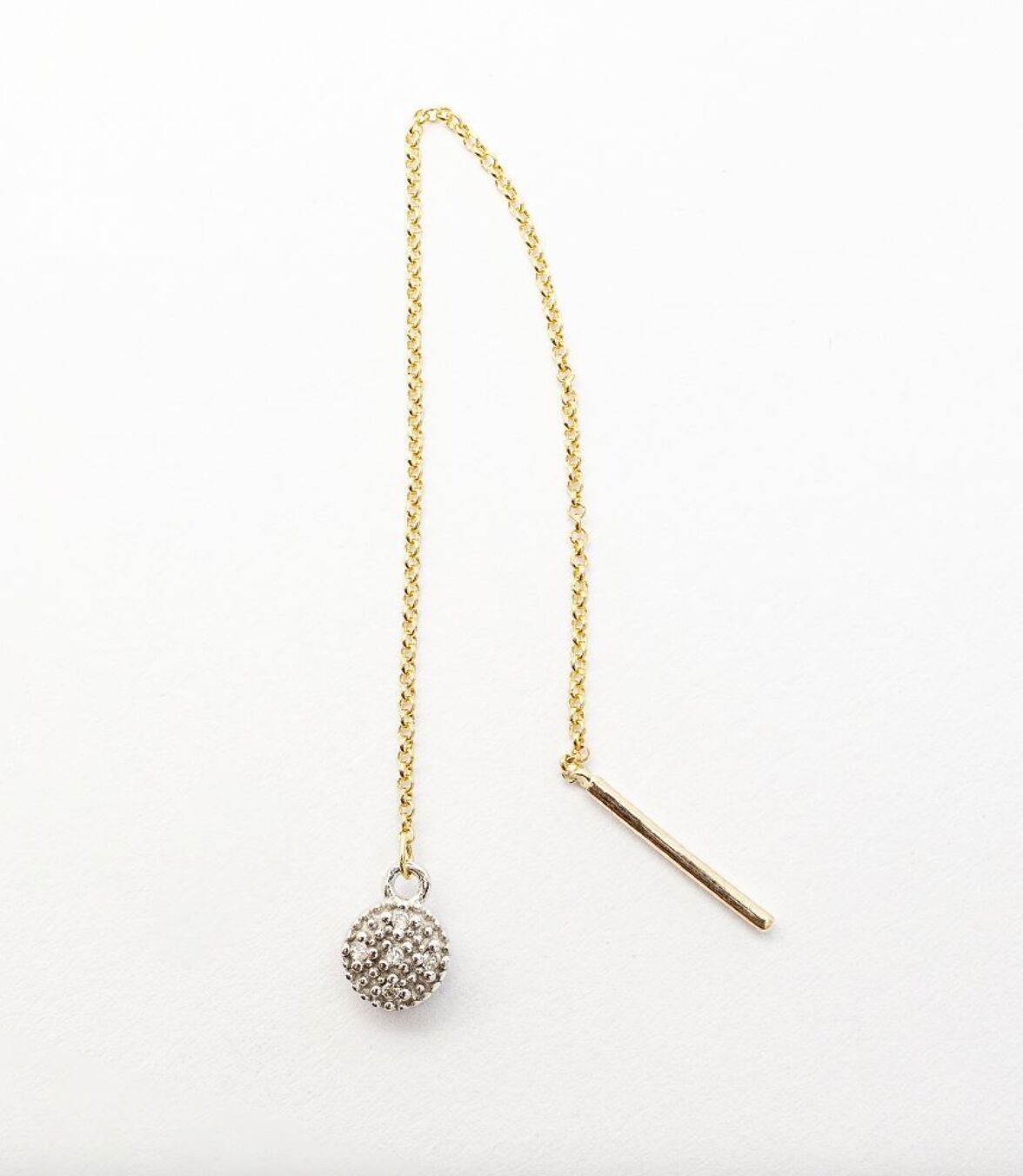 ORECCHINO PENDENTE IN ORO POLIS