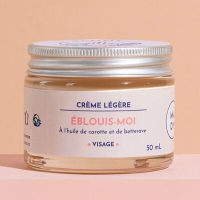 Crème visage BIO vegan Bonne mine pour peau grasse, mixte, sèche