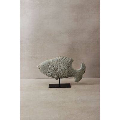 Escultura de pez de piedra - Zimbabwe - 37.1