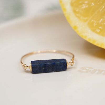 Lala ring (lapis lazulis)