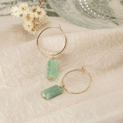 Tià earrings (jade)