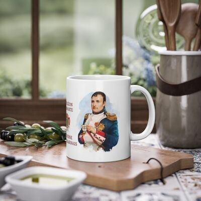 TAZA DESCANSO DE LECTURA DE NAPOLEÓN Y JOSEFINA