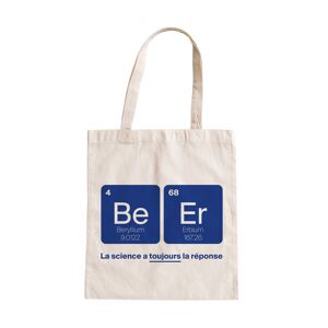 TOTE BAG 100 % COTON 220 GRAMMES LABEL OEKO TEX  "BE ER"