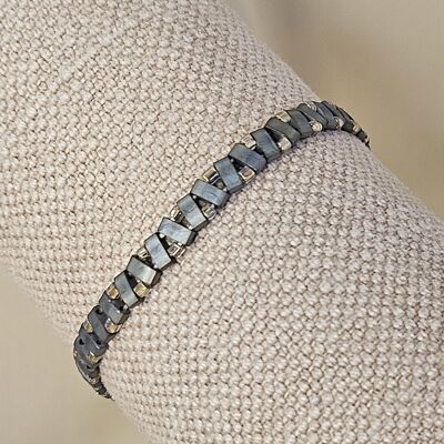 Croitila Iris-Armband aus Metall und Bronze