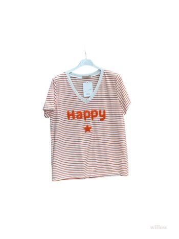 T-shirt marinière Happy 5