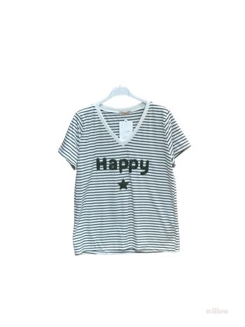 T-shirt marinière Happy 6