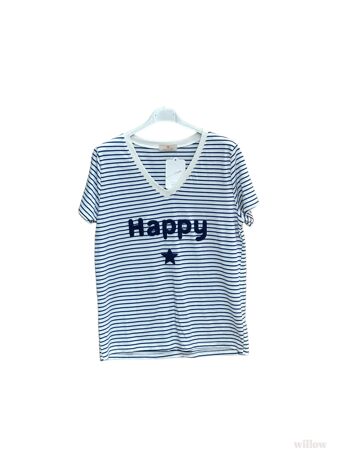 T-shirt marinière Happy 12