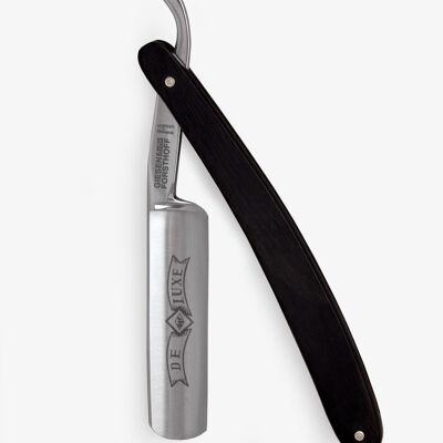 G&F Timor® Deluxe Rasiermesser 5/8 cs mit Ebenholzschale