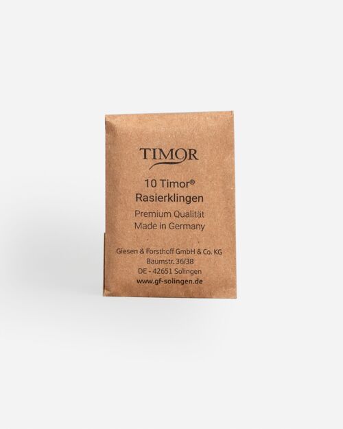 G&F Timor® Rasierklingen 10 Stück Unverpackt