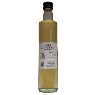 Zest of freshness: Ginger Lemon Syrup 50cl