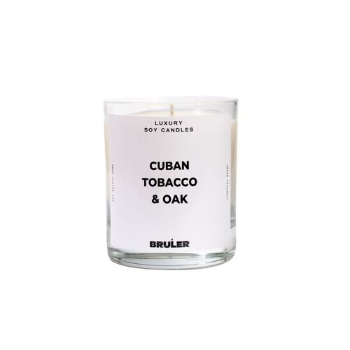 Cuban Tobacco & Oak Soy Candle
