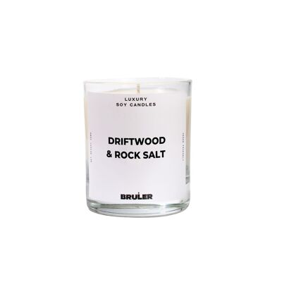 Driftwood & Rock Salt Soy Candle