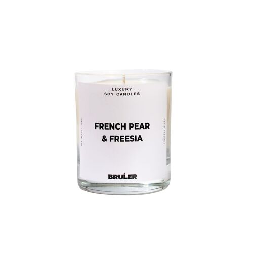 French Pear & Freesia Soy Candle