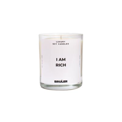 I Am Rich Soy Candle
