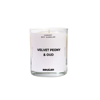 Velvet Peony & Oud Soy Candle