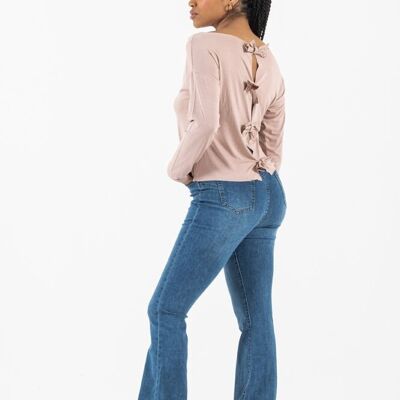 PUSH UP FLARED JEANS