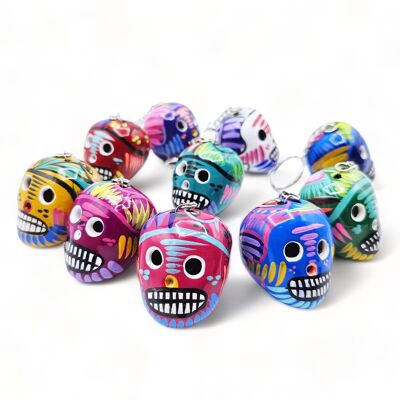 Porte-clefs Calavera mexicaine