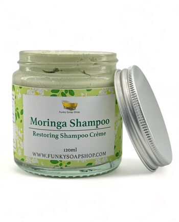 Moringa Shampooing, Shampooing Crème Réparateur, 120 ml 5