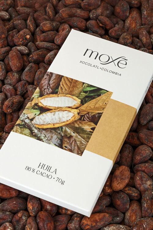 Tableta de chocolate orgánico - Huila 86% de cacao