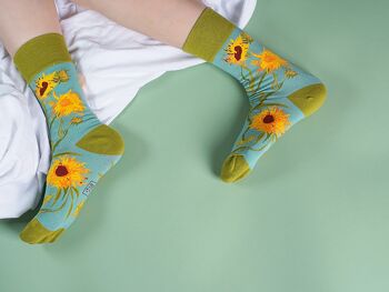 Chaussettes tournesol 2