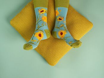 Chaussettes tournesol 3