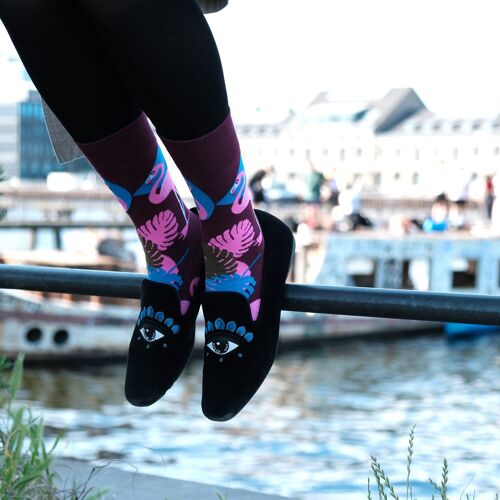 Flamingo socks